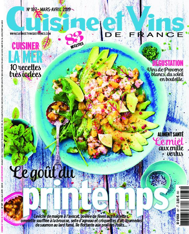 Cuisine Et Vins De France – Avril 2019