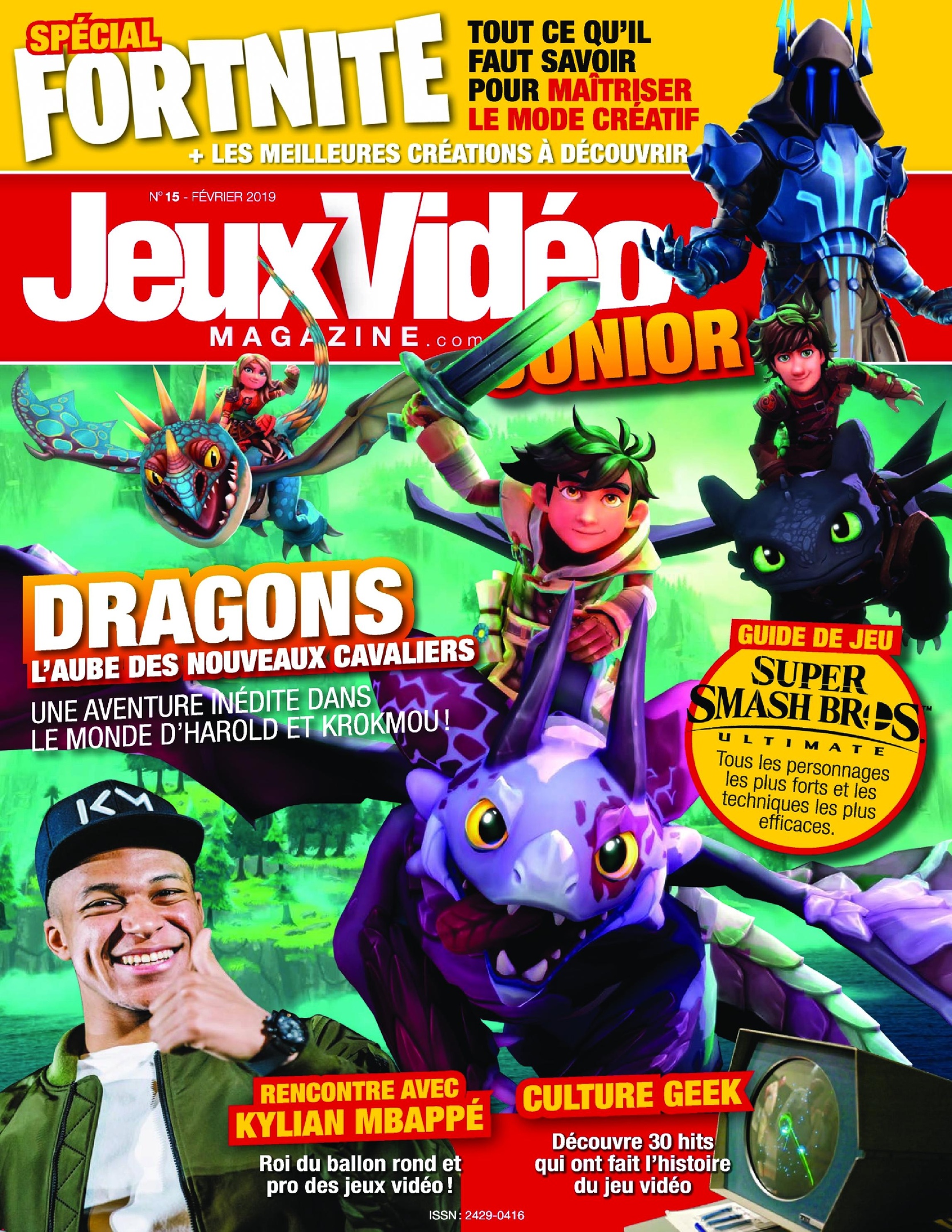 Jeux Vidéo Magazine Junior – Février 2019
