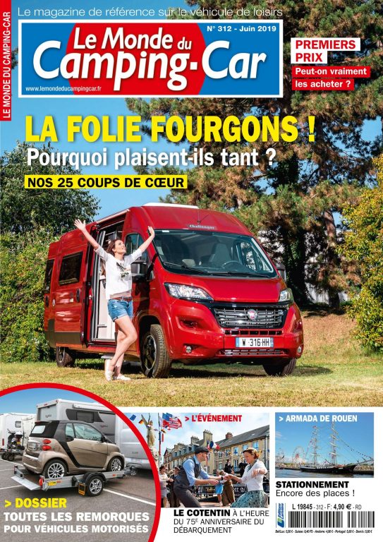 Le Monde Du Camping-Car – Juin 2019