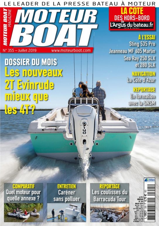 Moteur Boat – Juillet 2019