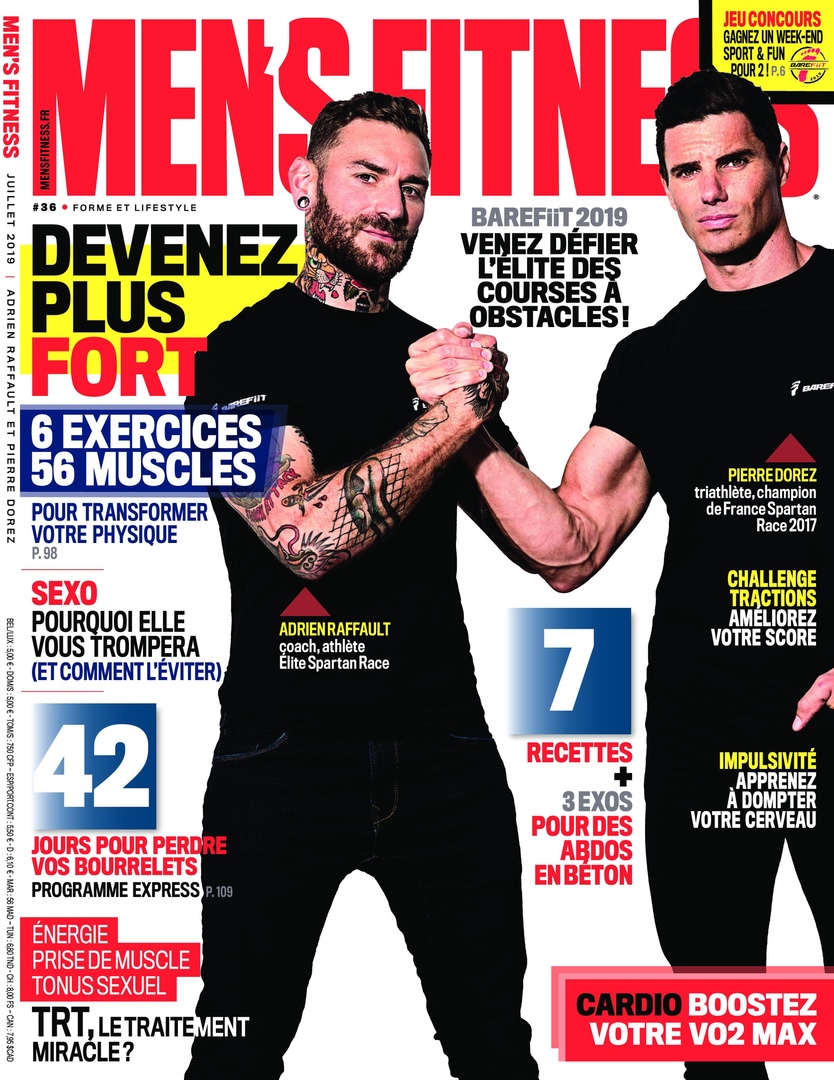 Men’s Fitness France – Juillet 2019
