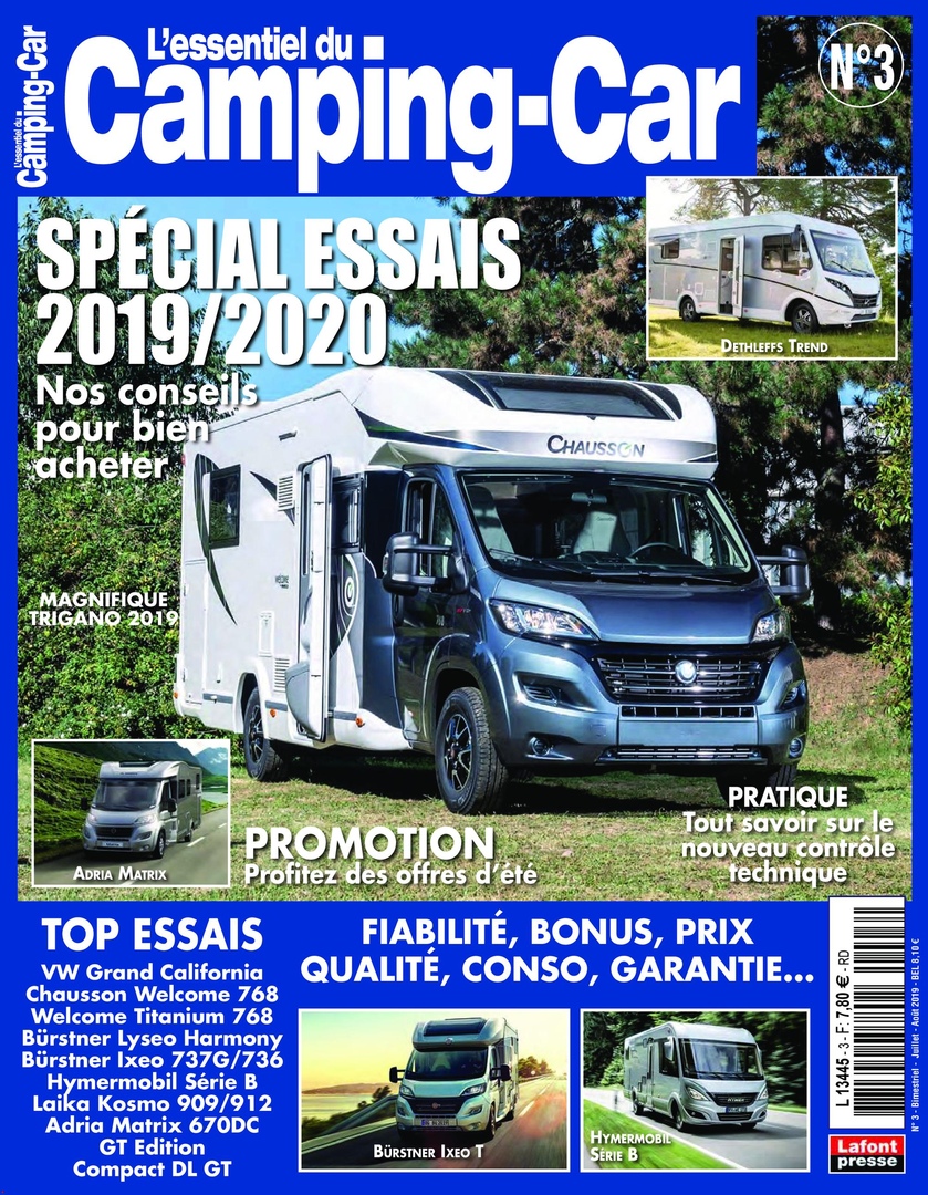 L’Essentiel Du Camping-Car – Juin 2019
